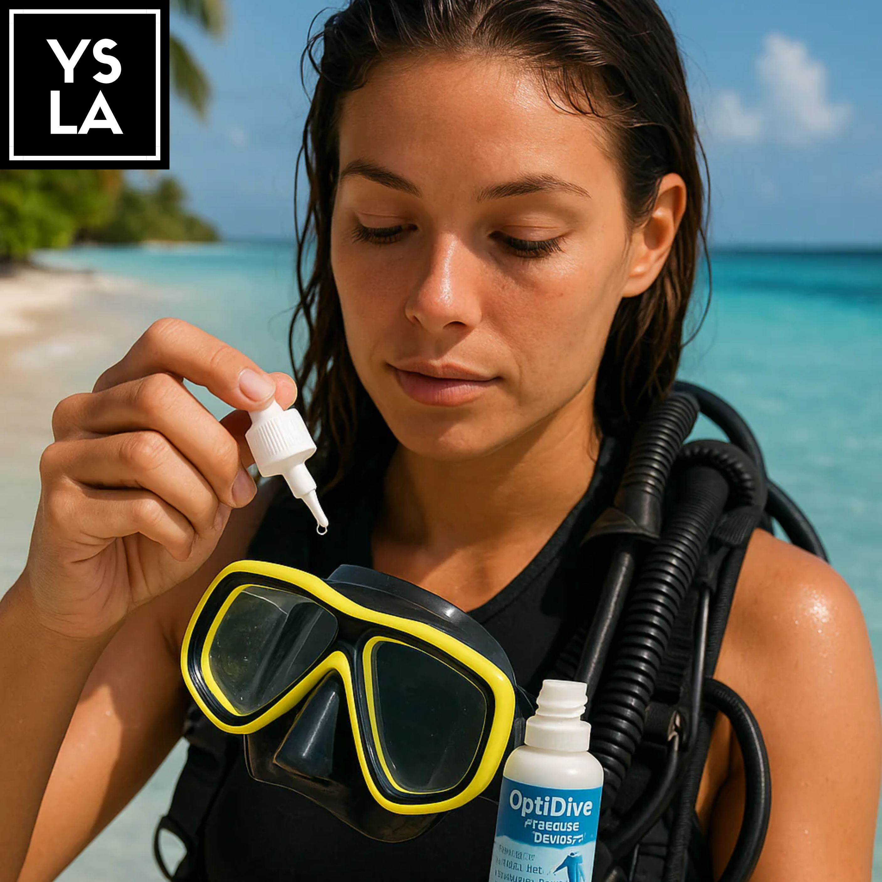 OptiDive – Professional Mask Defogger (35ml)