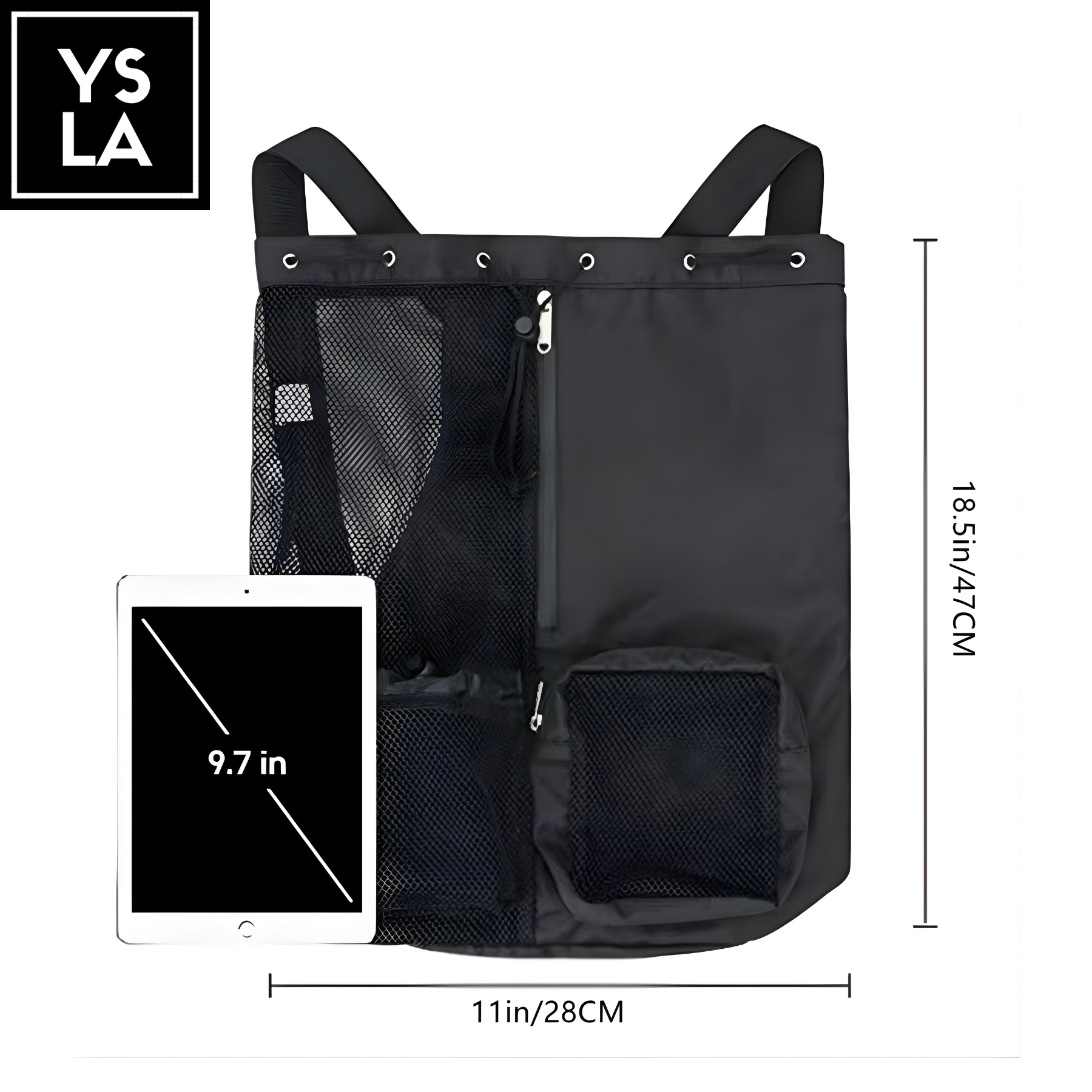 Timothy Drawstring Waterproof Mesh Backpack Bag