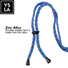 Braided Dual-Color Custom Diving Mask Strap with Basic Metallic Stopper