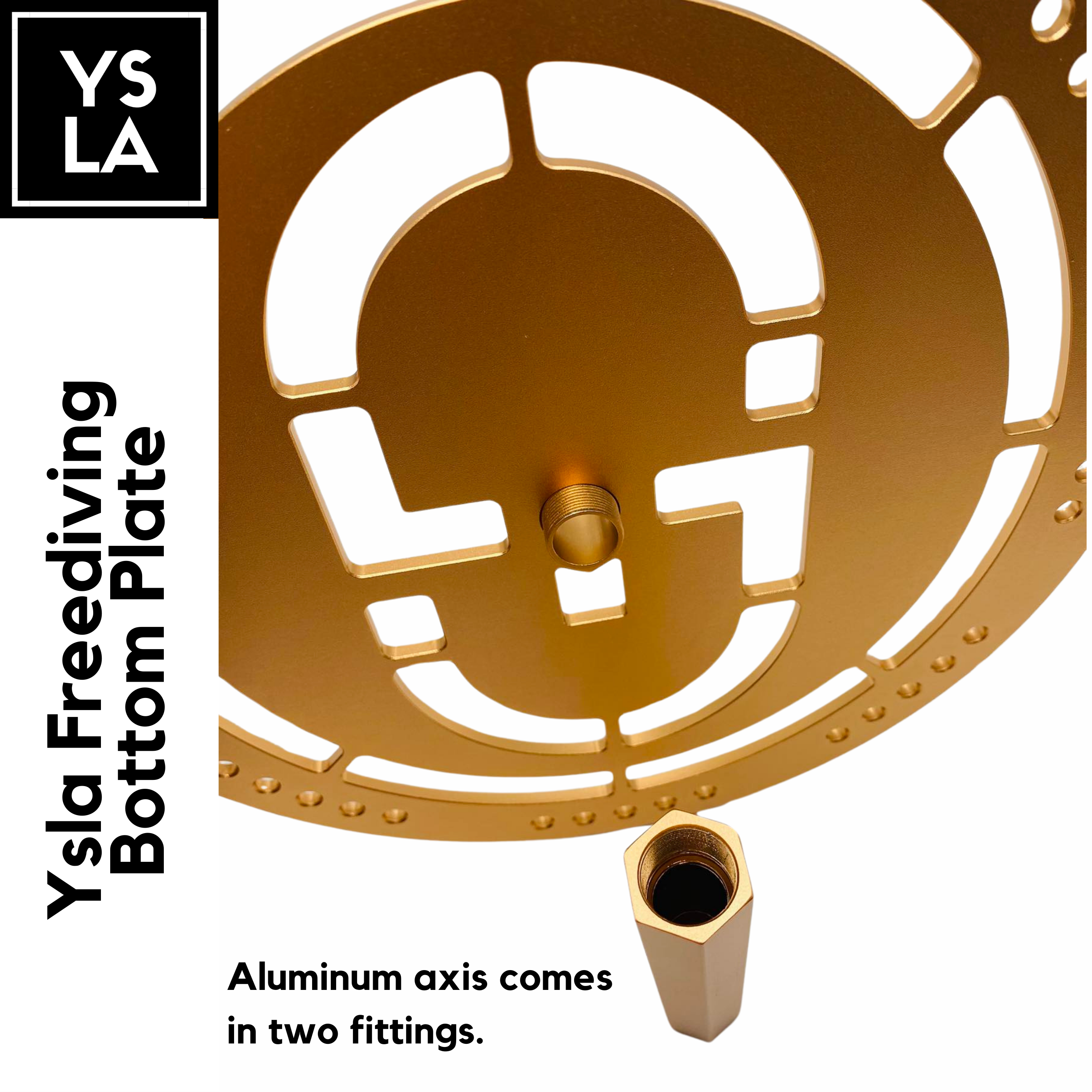 Ysla Freediving Bottom Plate for Line Competition