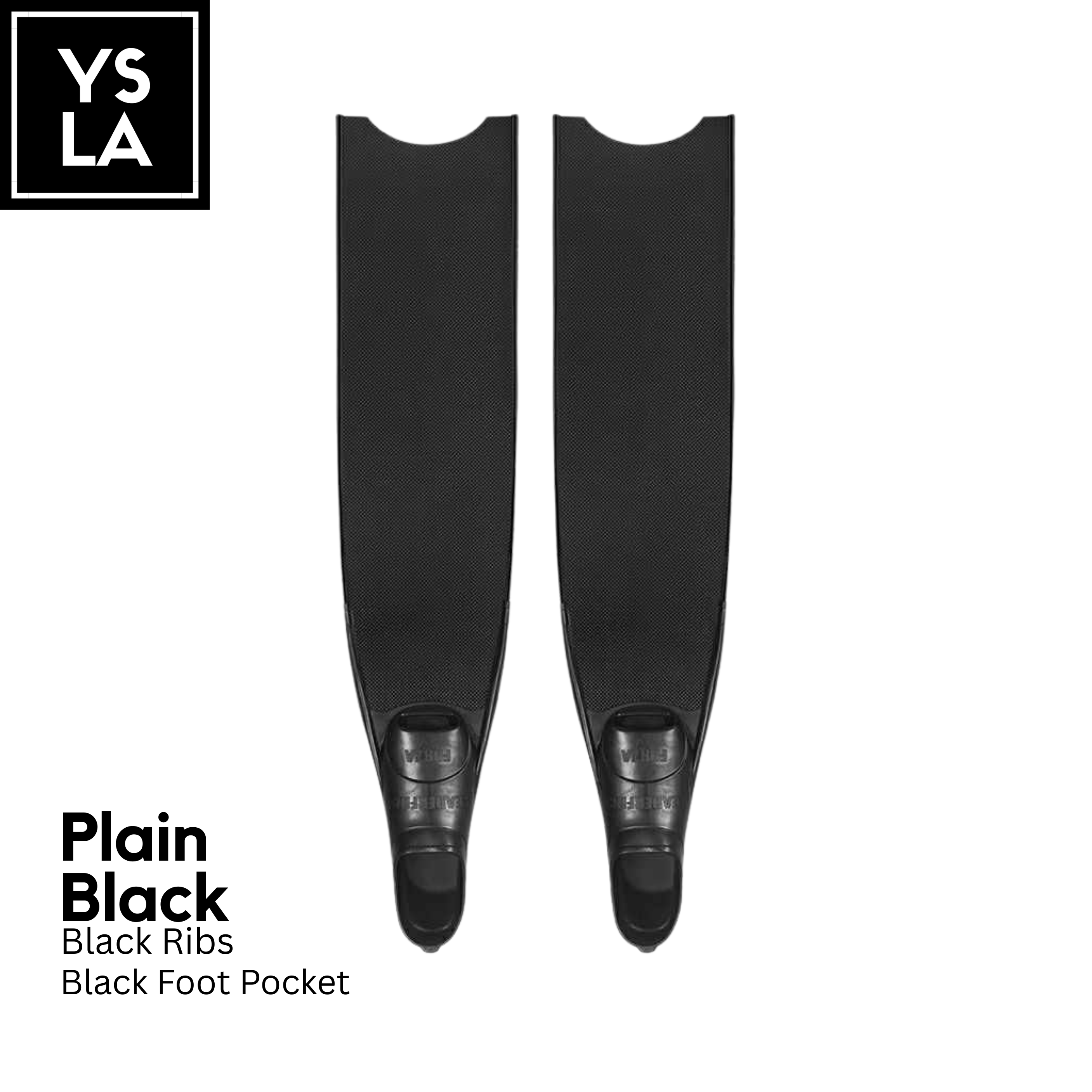 Leaderfins 70cm Carbon Fiber Fins with Forza Foot Pocket