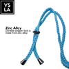 Braided Single-Color Custom Diving Mask Strap with Basic Metallic Stopper