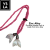 Braided Single-Color Custom Diving Mask Strap with Mermaid Tail