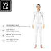 Sky White 2mm Neoprene Wetsuit Top and Bottom