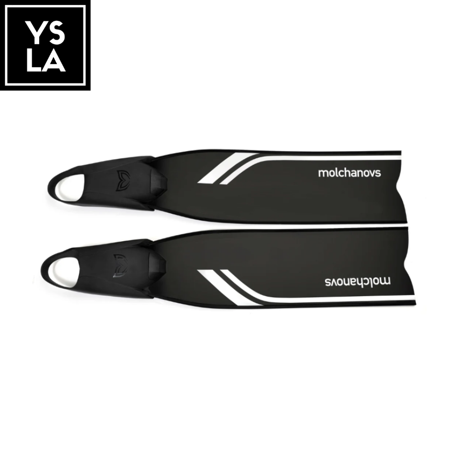 Molchanovs Sports Bifins 3 Fiberglass long Fins with Foot Pocket