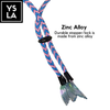 Braided Dual-Color Custom Diving Mask Strap with Mermaid Tail