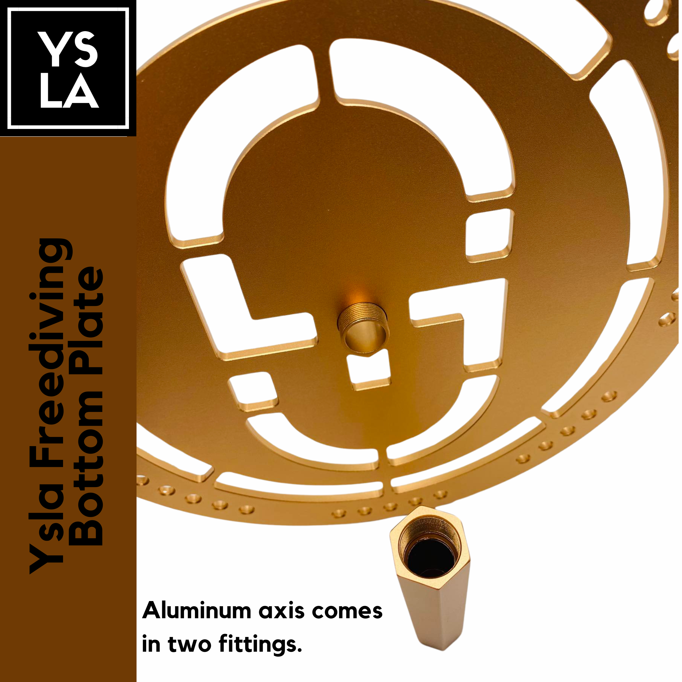 Ysla Freediving Bottom Plate for Line Competition