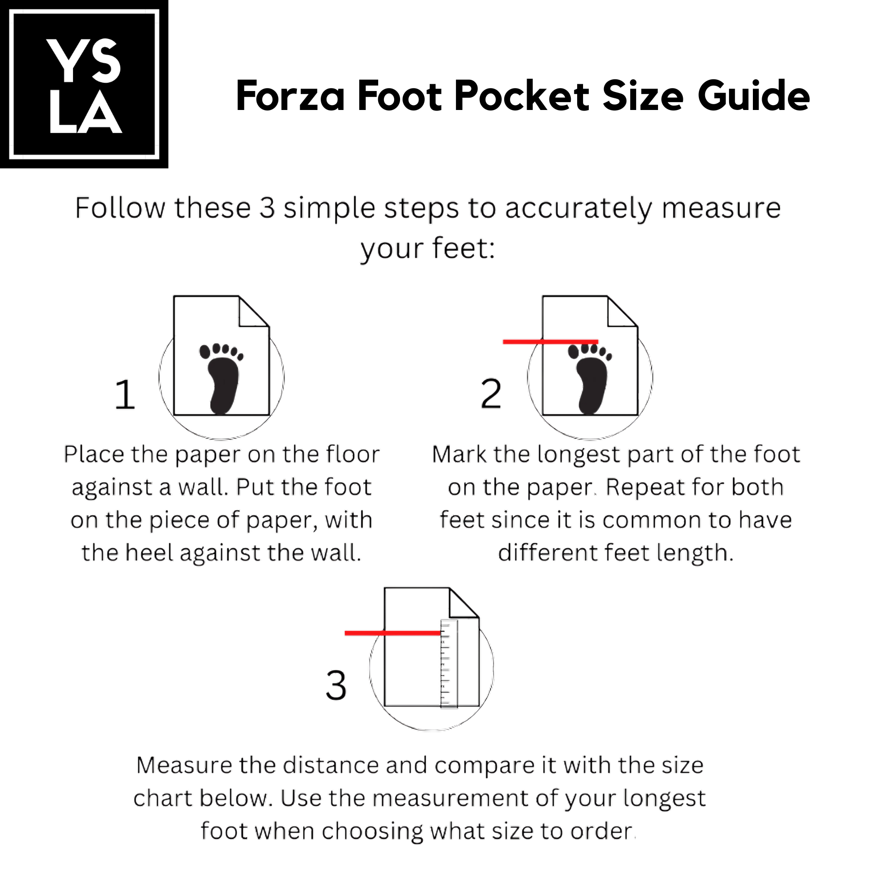 Forza Foot Pockets with Assembly Clips
