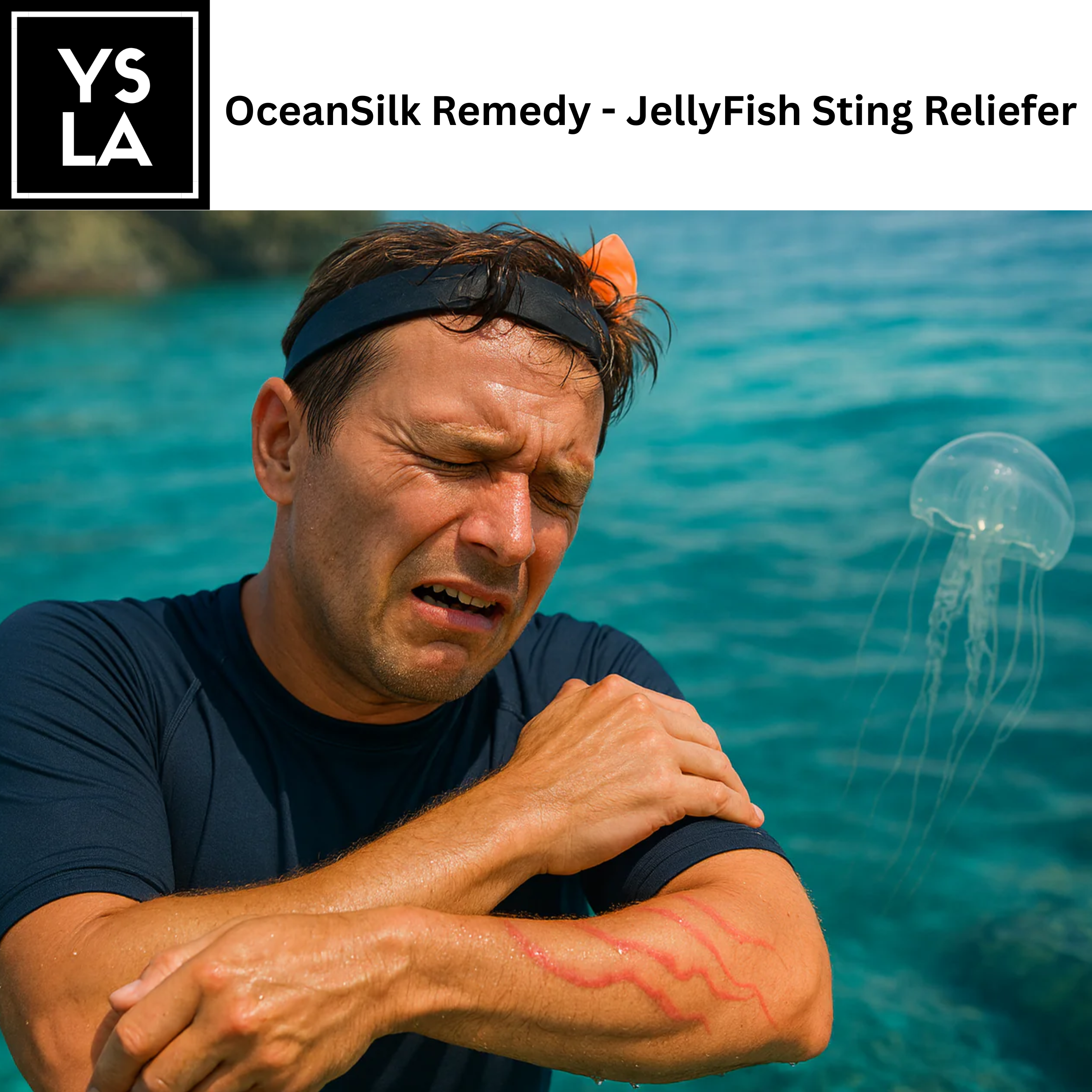 Reef Safe Ocean Silk Remedy - Jellyfish Sting Reliever