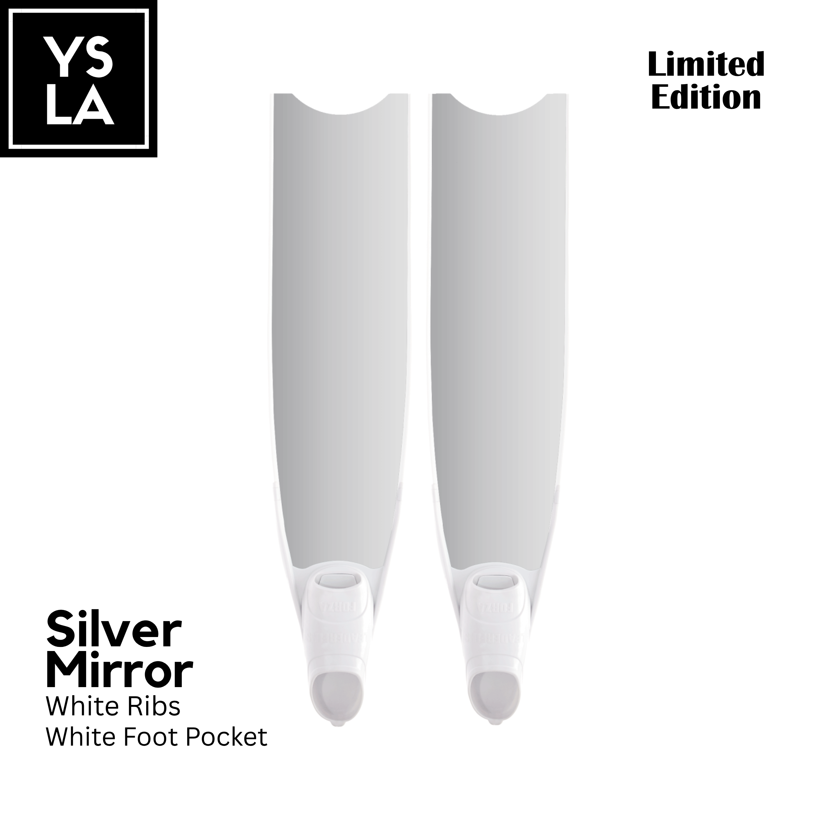 Leaderfins Fiberglass Long Fins with Forza Foot Pocket