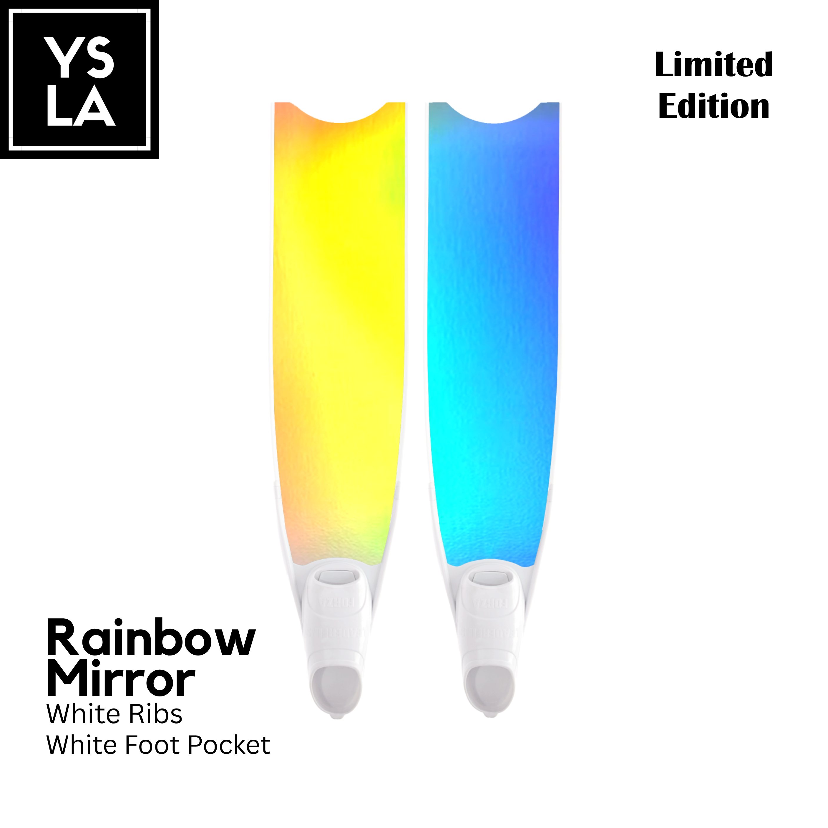 Leaderfins Fiberglass Long Fins with Forza Foot Pocket