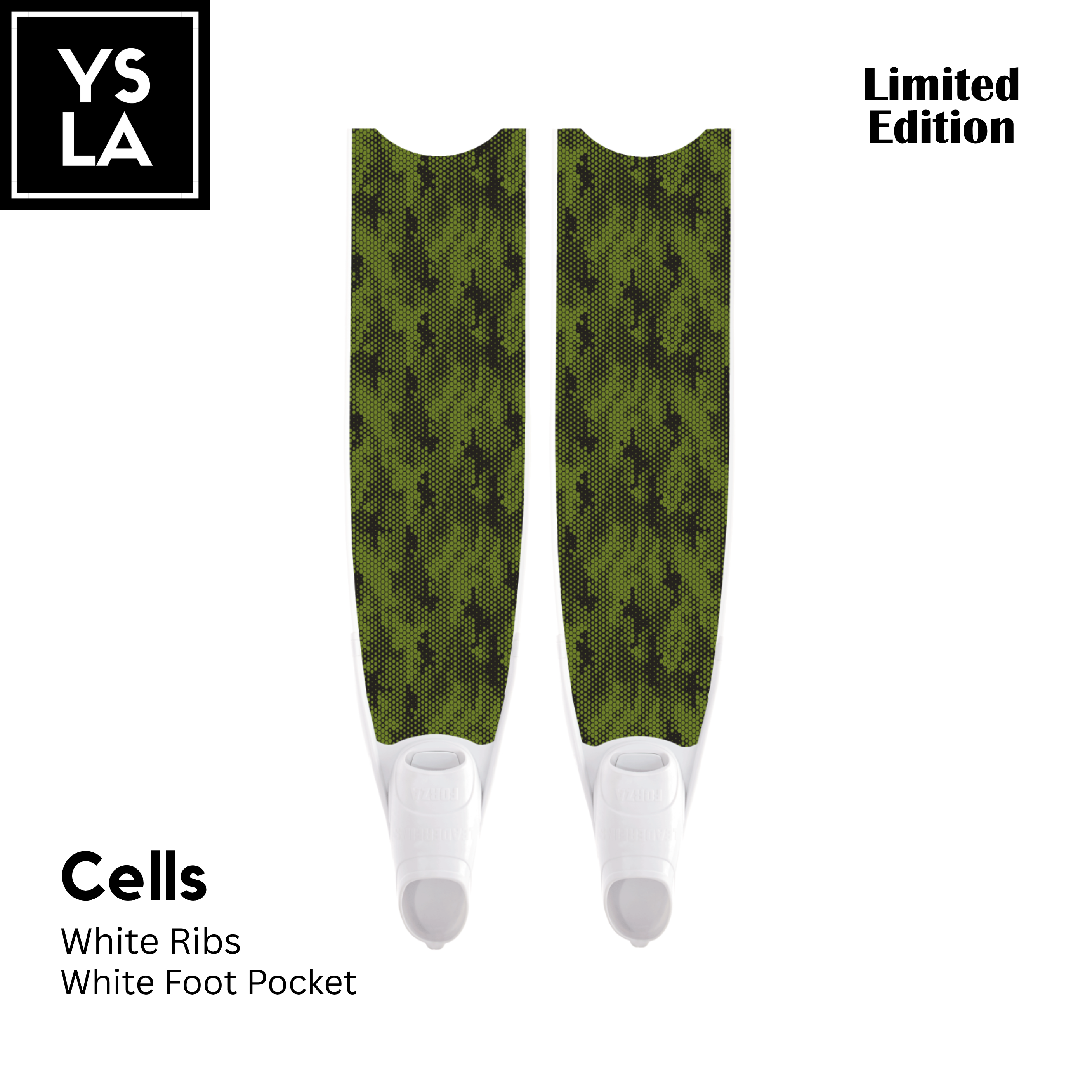 Leaderfins Fiberglass Long Fins with Forza Foot Pocket