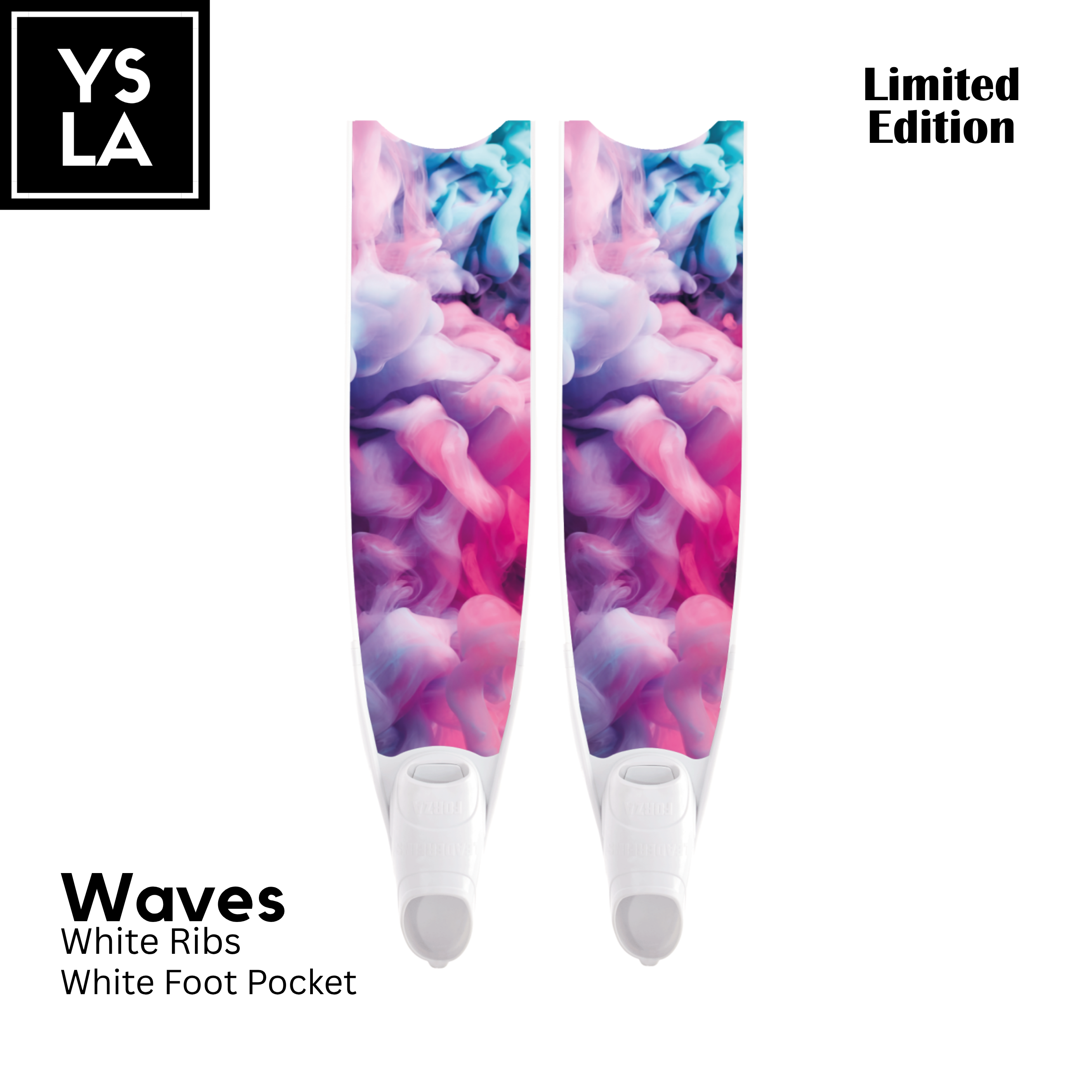 Leaderfins Fiberglass Long Fins with Forza Foot Pocket