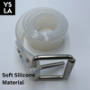 Limpid Translucent Belt for Freediving Weight Belt Soft Silicone with buckle Spearfishing Scuba