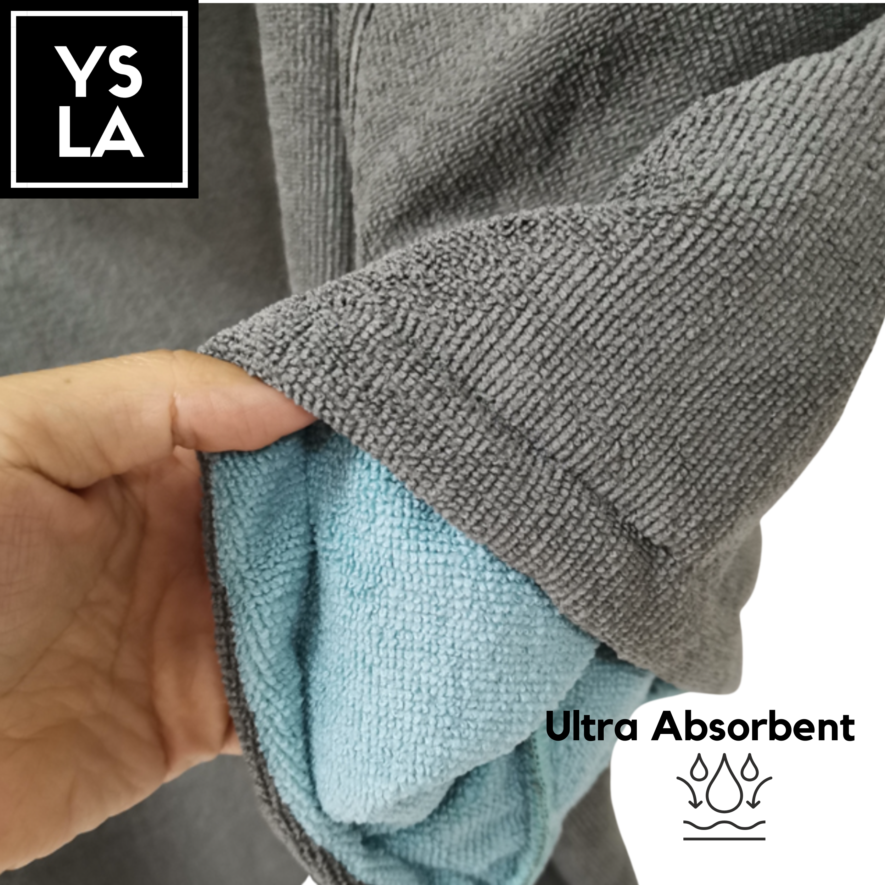 Maxi 250 GSM Quick Absorbing Beach Poncho Changing Robe Microfiber Towel