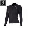 Lark Neoprene Wetsuit Top Front Zipper 2mm Long Sleeve Freedive