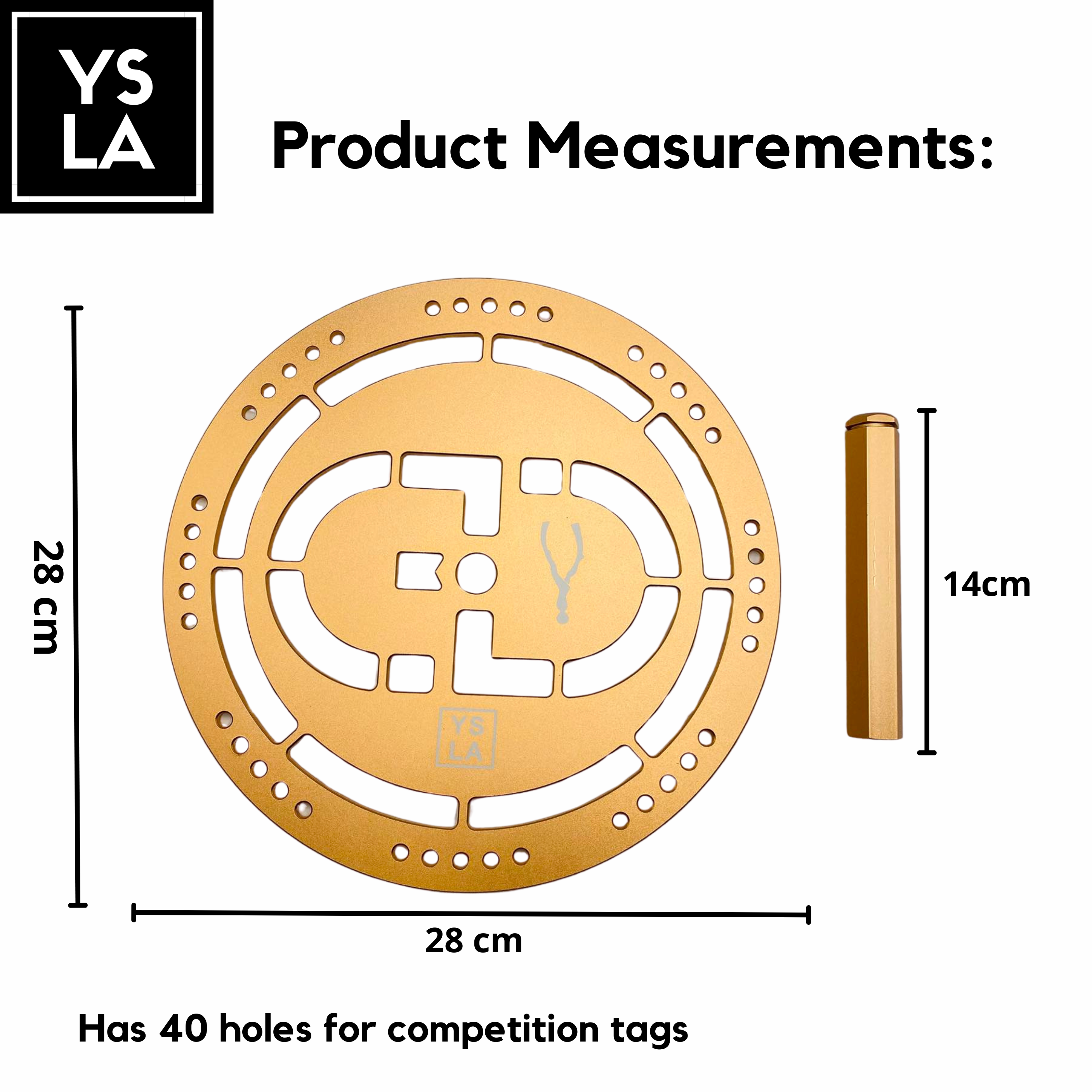 Ysla Freediving Bottom Plate for Line Competition