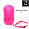 Marjaque Inflatable Open Water Buoy Air Dry Device Buoy Tow Float for Triathlon Swimming Highly Visible