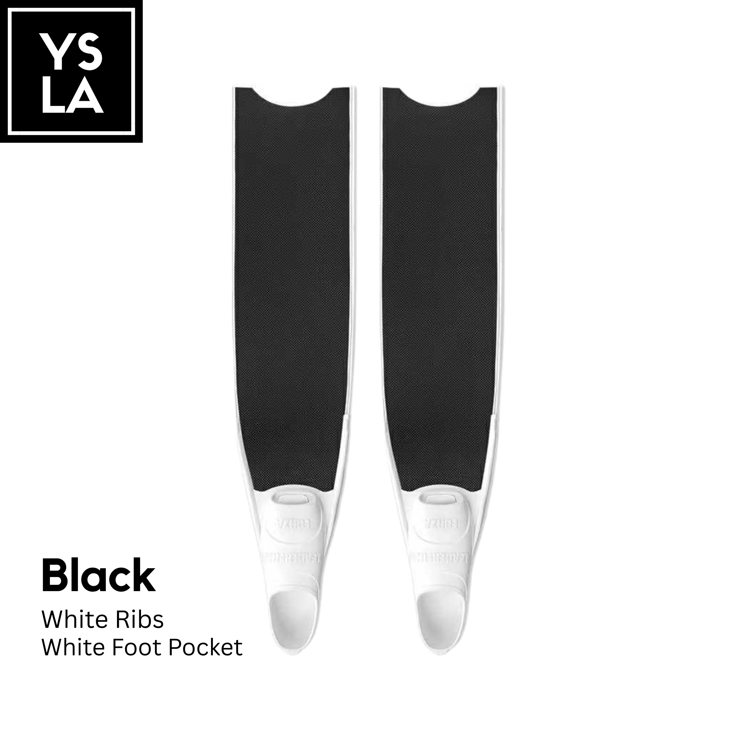 Leaderfins Pure Carbon Long Fins with Long Span Foot Pocket