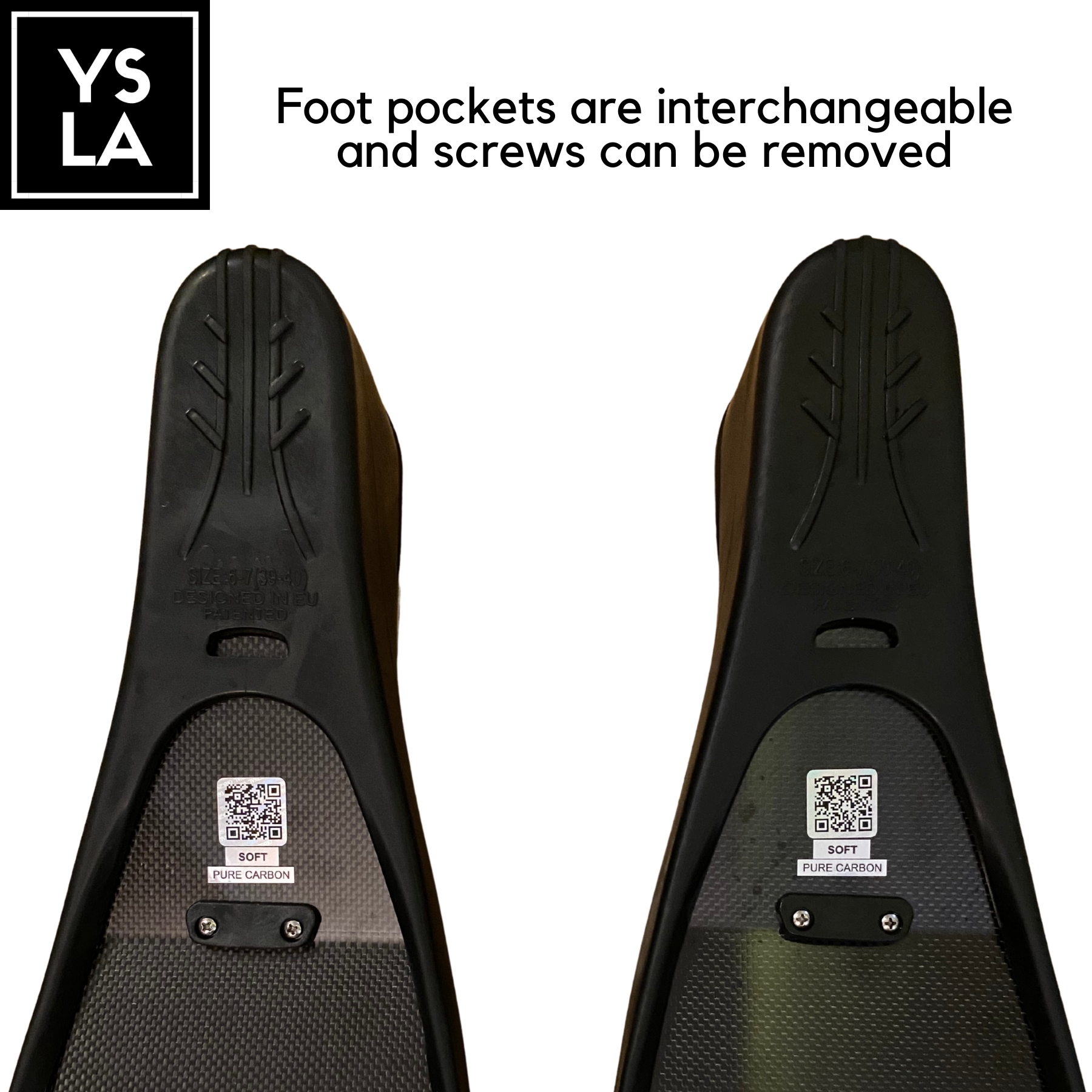 Forza Foot Pockets with Assembly Clips