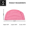 Skyler Fabric Polyester Swimming Cap for Kids