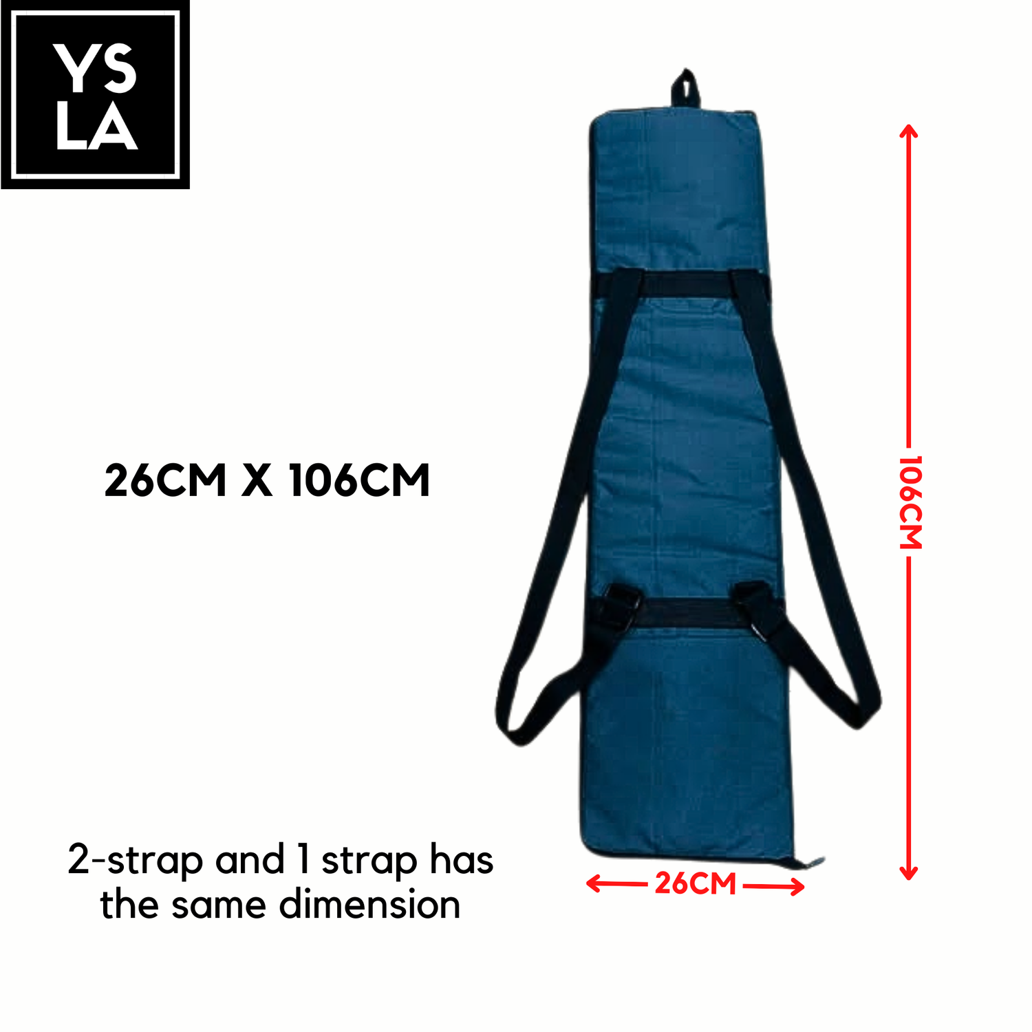 Trevor Backpack Two Strap Long Fins Bag