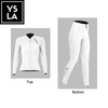 Sky White 2mm Neoprene Wetsuit Top and Bottom
