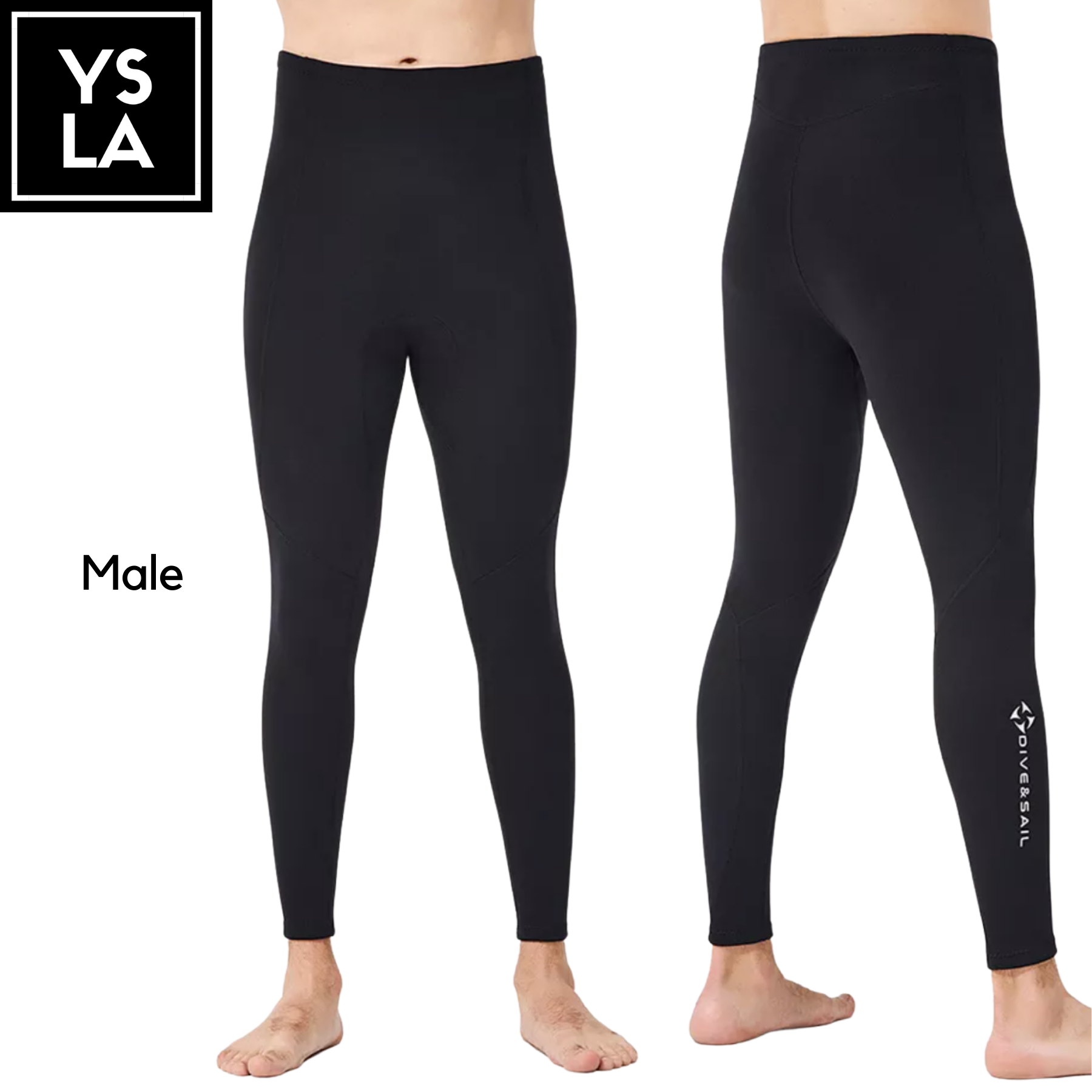River Neoprene Wetsuit Leggings Trousers Pants 2mm for Freedive Surfing