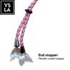 Braided Dual-Color Custom Diving Mask Strap with Mermaid Tail