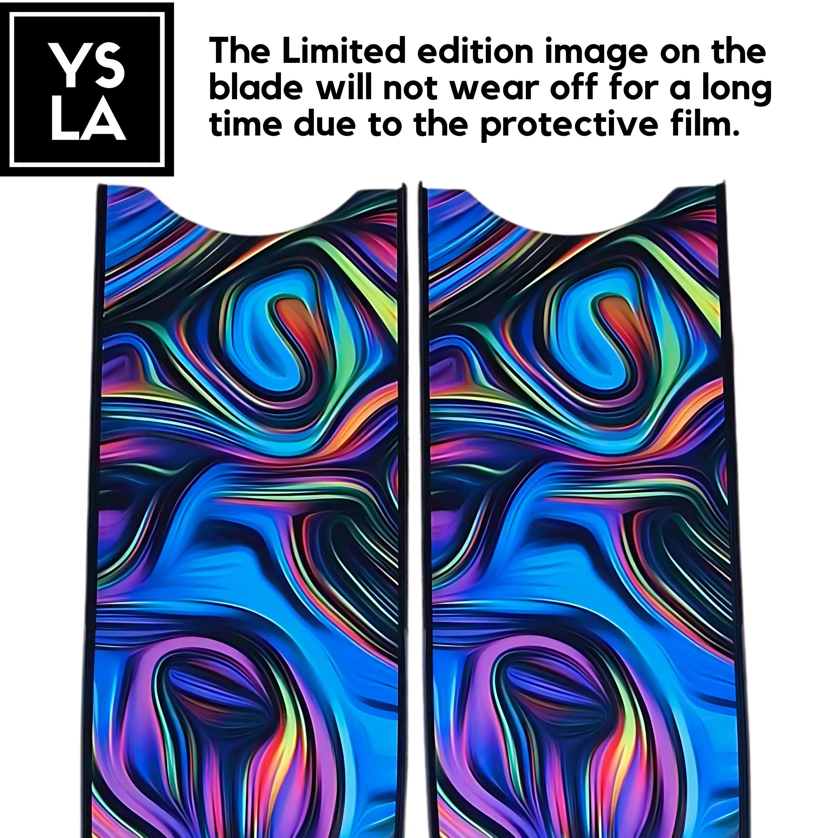 80cm Limited Edition Long Blade only Leaderfins Fiberglass Soft Stiffness