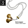 Braided Single-Color Custom Diving Mask Strap with Gold Ocean Charms