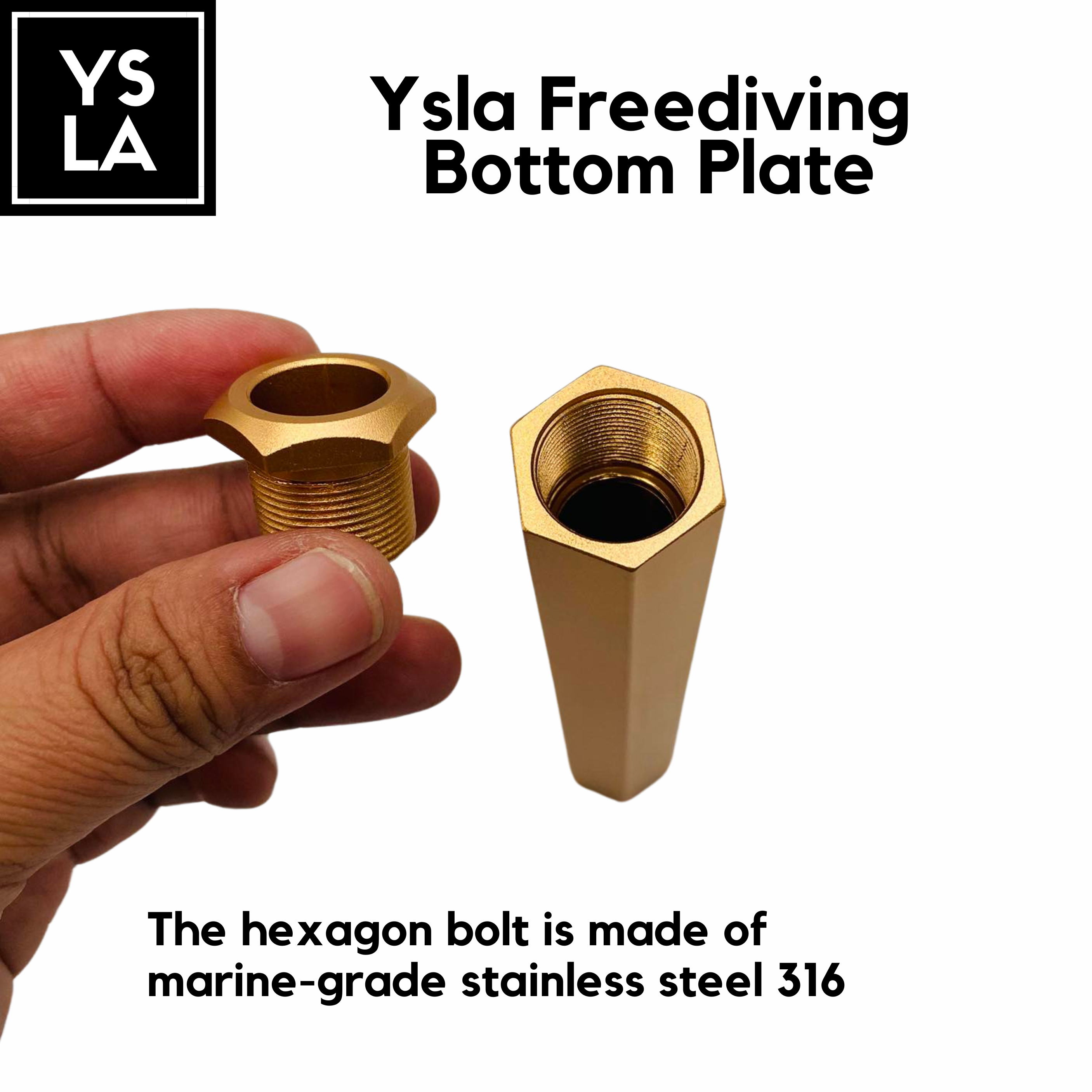 Ysla Freediving Bottom Plate for Line Competition