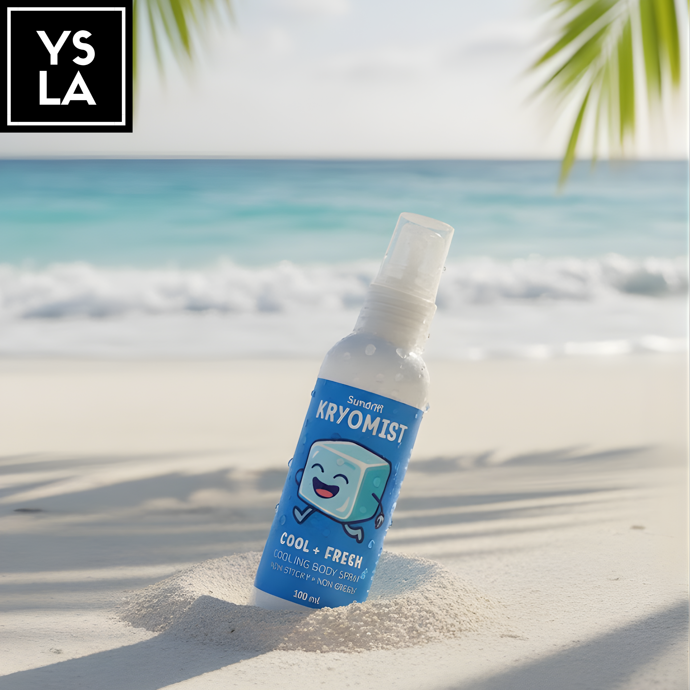 Kryomist – Cool + Fresh Cooling Body Spray (100 ml)