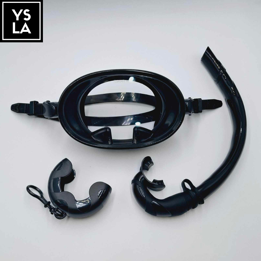 Ovalo Diving Mask Aura Scuba Freedive Mask Medium Volume Mask Set