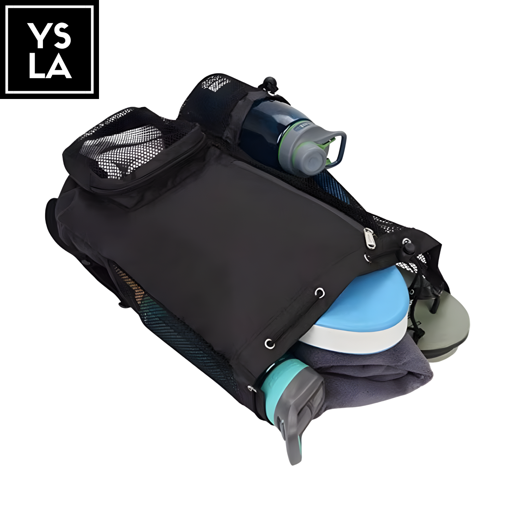 Timothy Drawstring Waterproof Mesh Backpack Bag