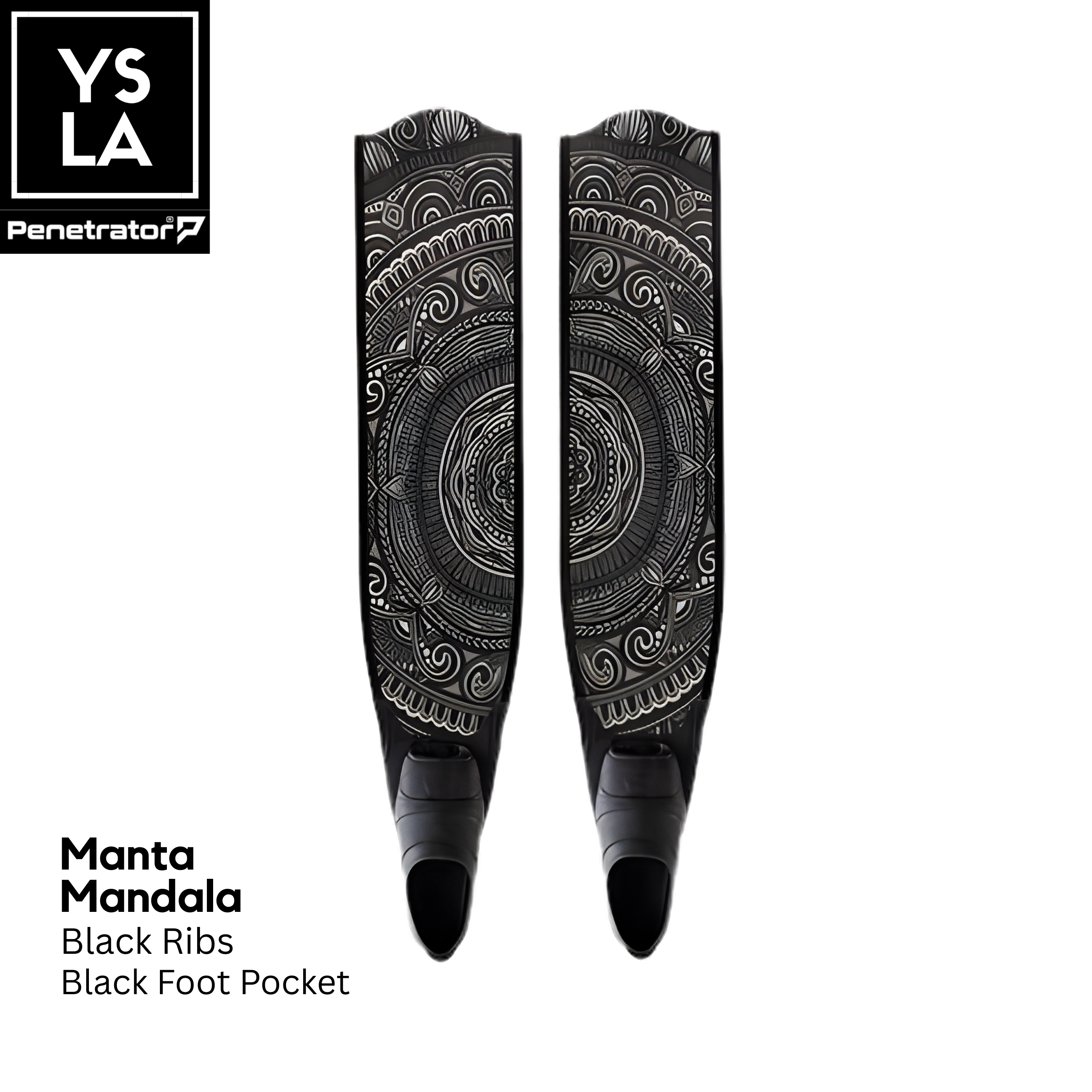 Penetrator Composite Fiber Long Fins with Forza Foot Pocket