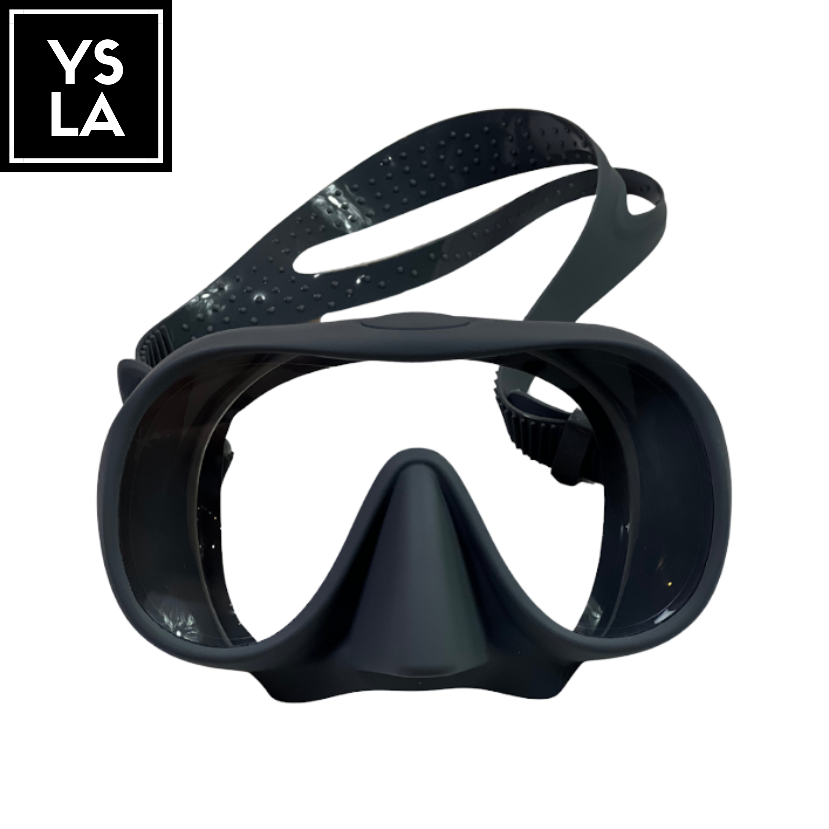 Frameless Tempered Glass Freediving Mask for Inventory Purposes