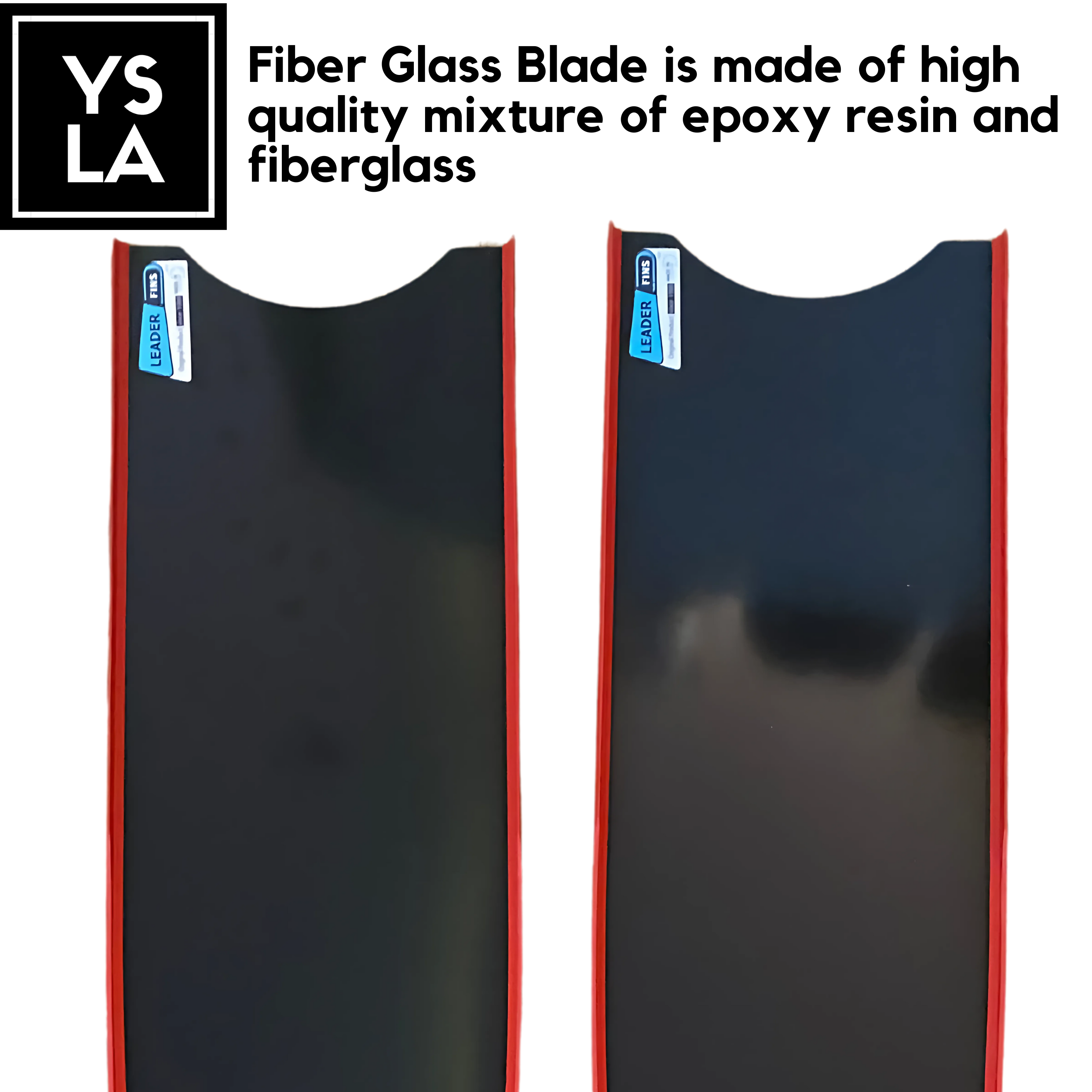 80cm Limited Edition Long Blade only Leaderfins Fiberglass Soft Stiffness