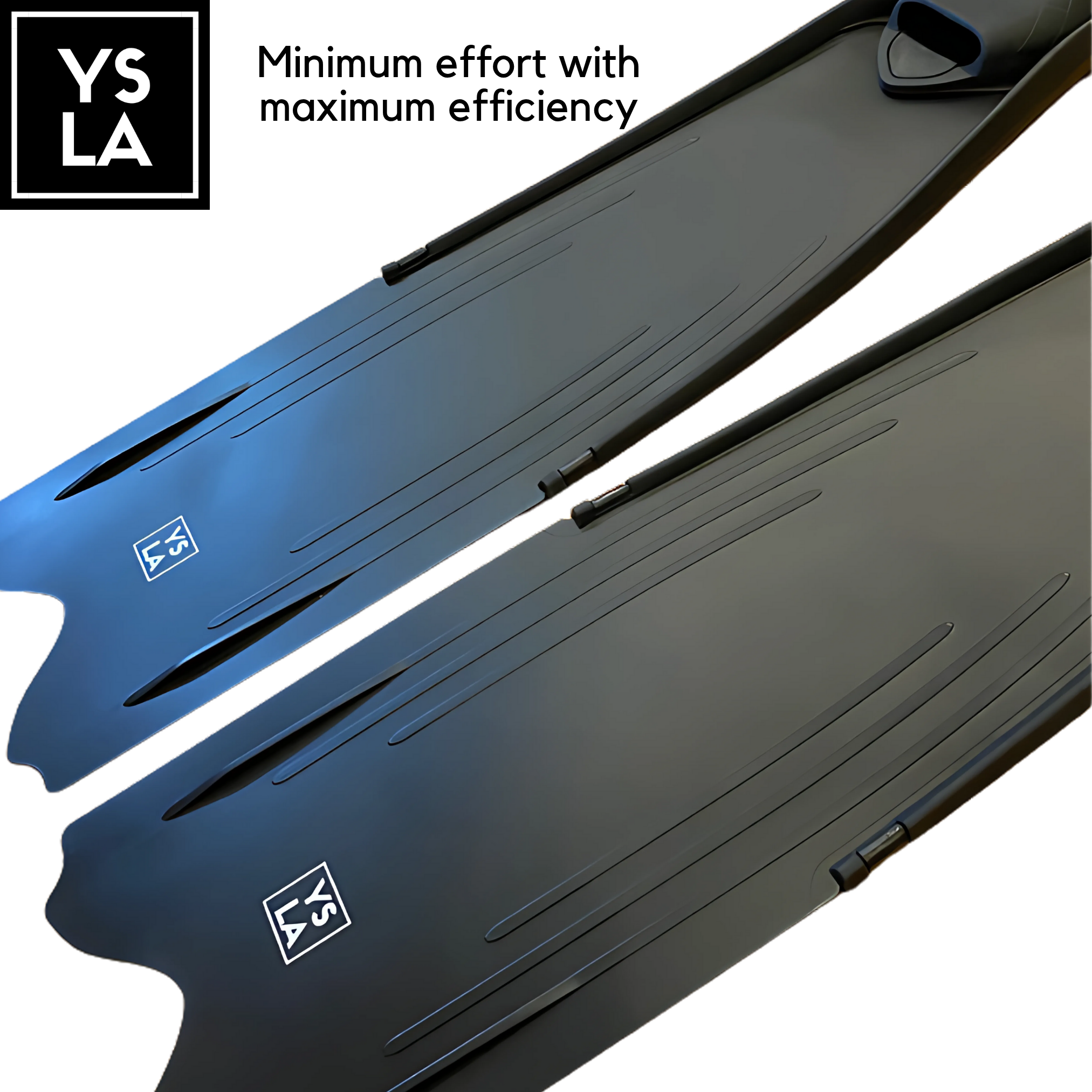 Ysla Wave Plastic Long Fin Blades only for Freediving