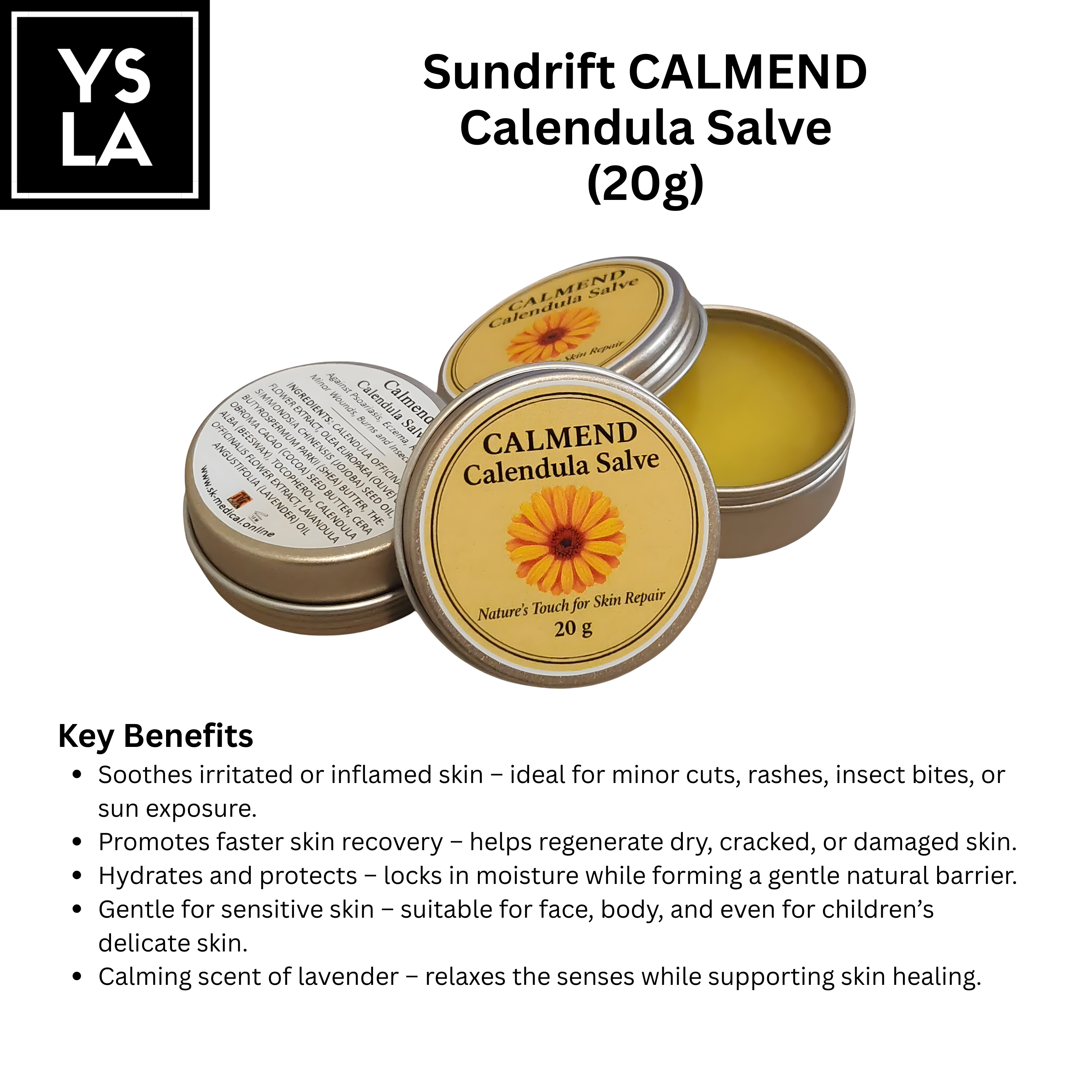 Sundrift CALMEND - Calendula Salve
