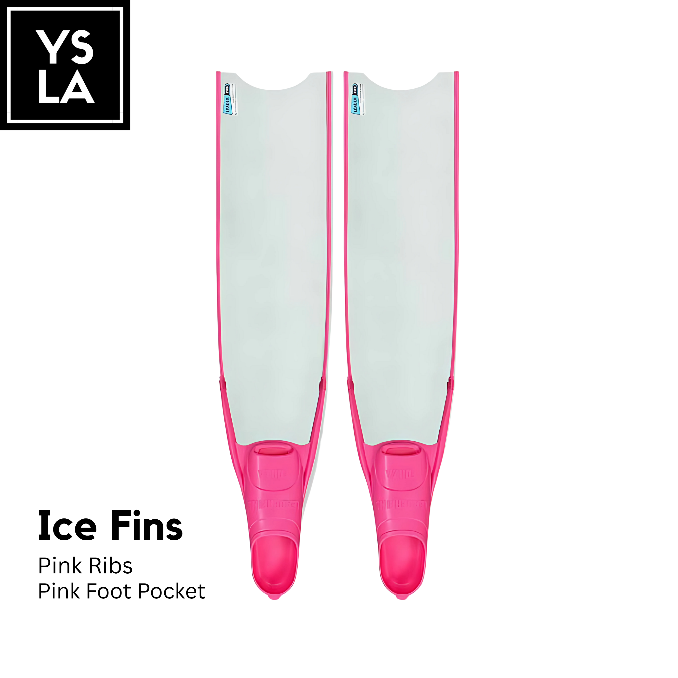 Leaderfins Fiberglass Long Fins with Forza Foot Pocket