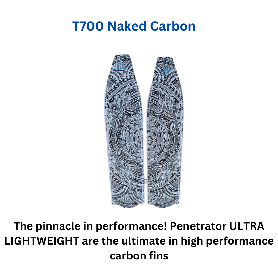 Penetrator T700x Naked Black blade with Forza Foot Pocket