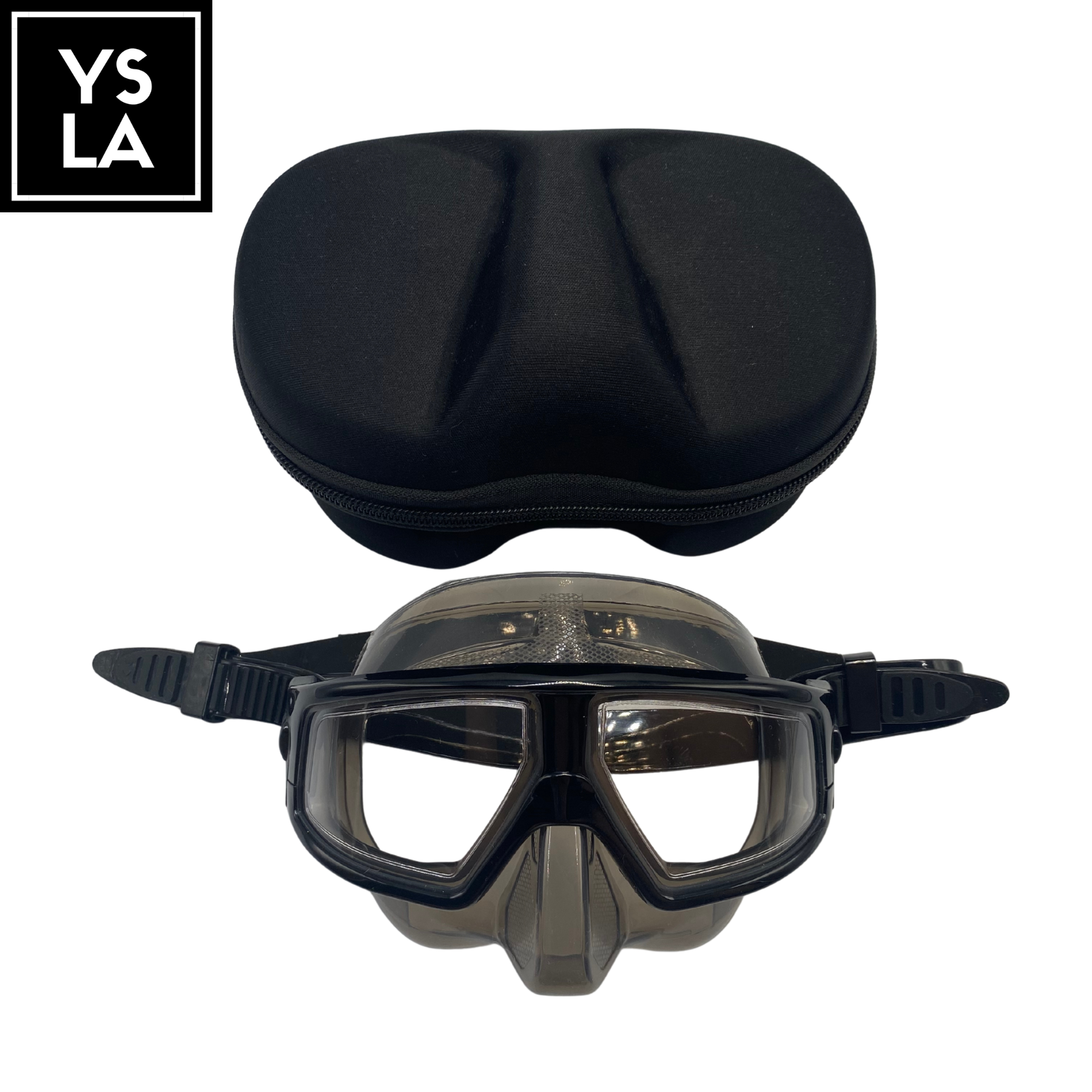 Resin Plastic Lens Low Volume Freedive Mask with Eva Box