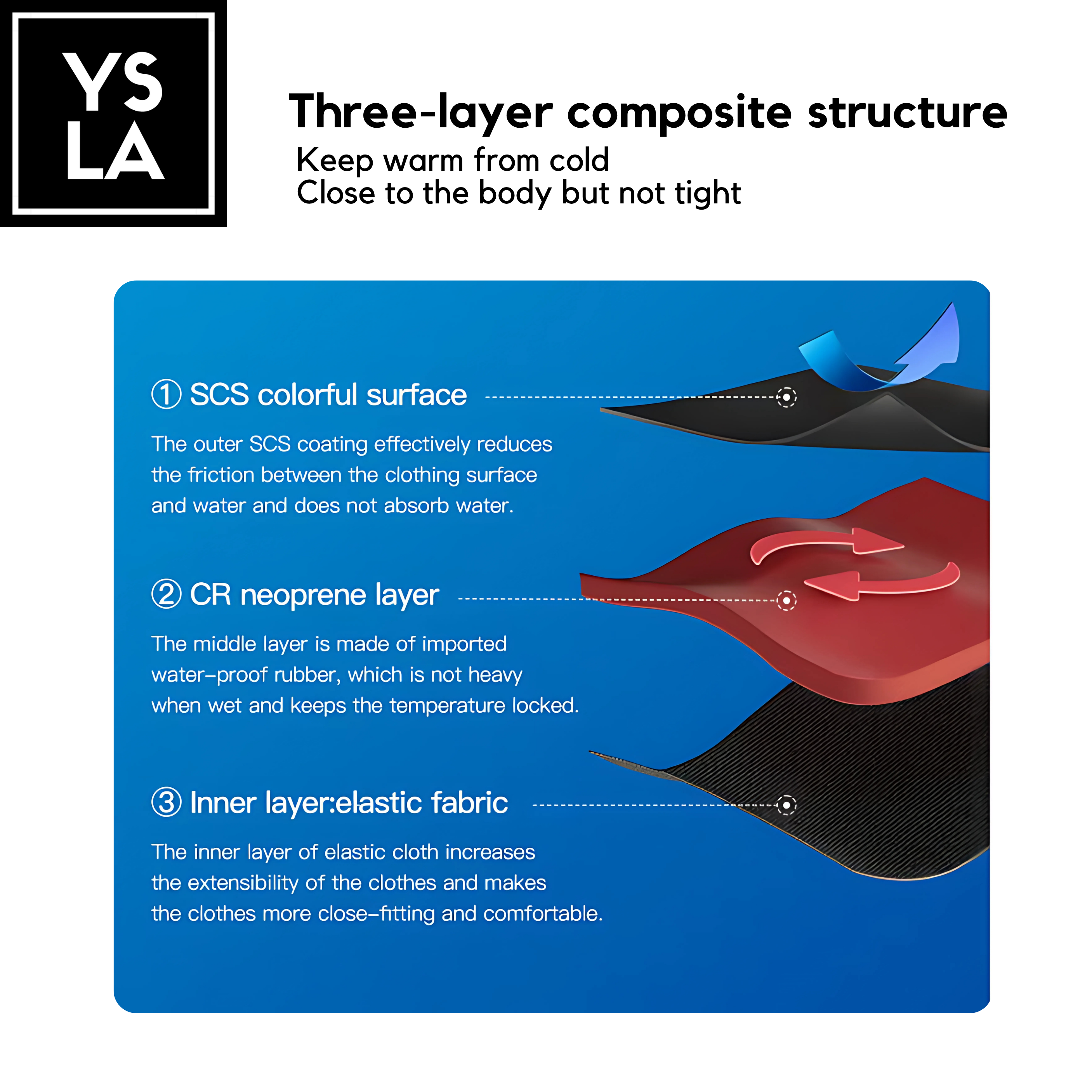 Dive & Sail Aziya 2mm Open Back Long-sleeved Bikini Wetsuit
