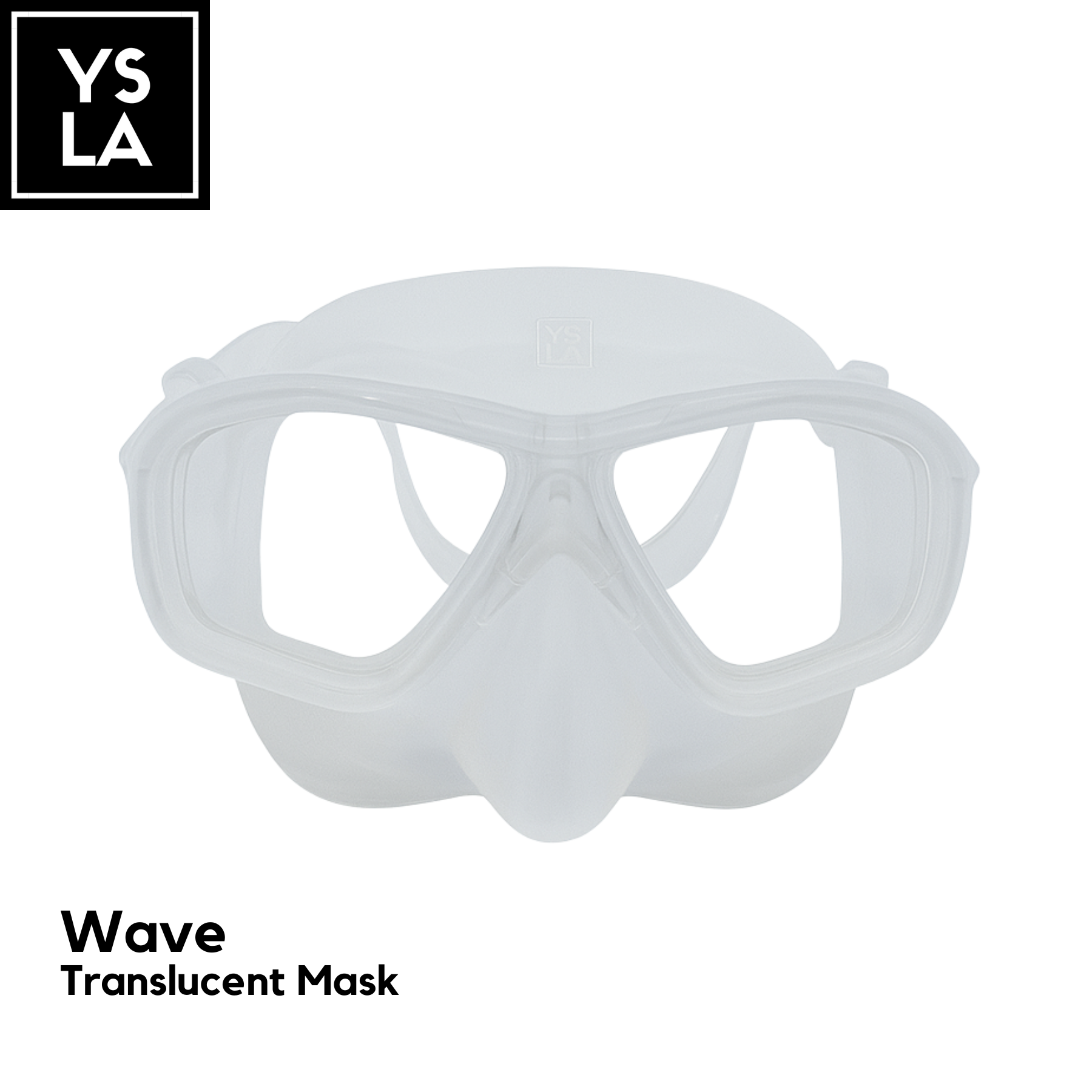 Wave Polycarbonate lens Low Volume Anti-Fog Silicone Diving Mask for Inventory Purposes