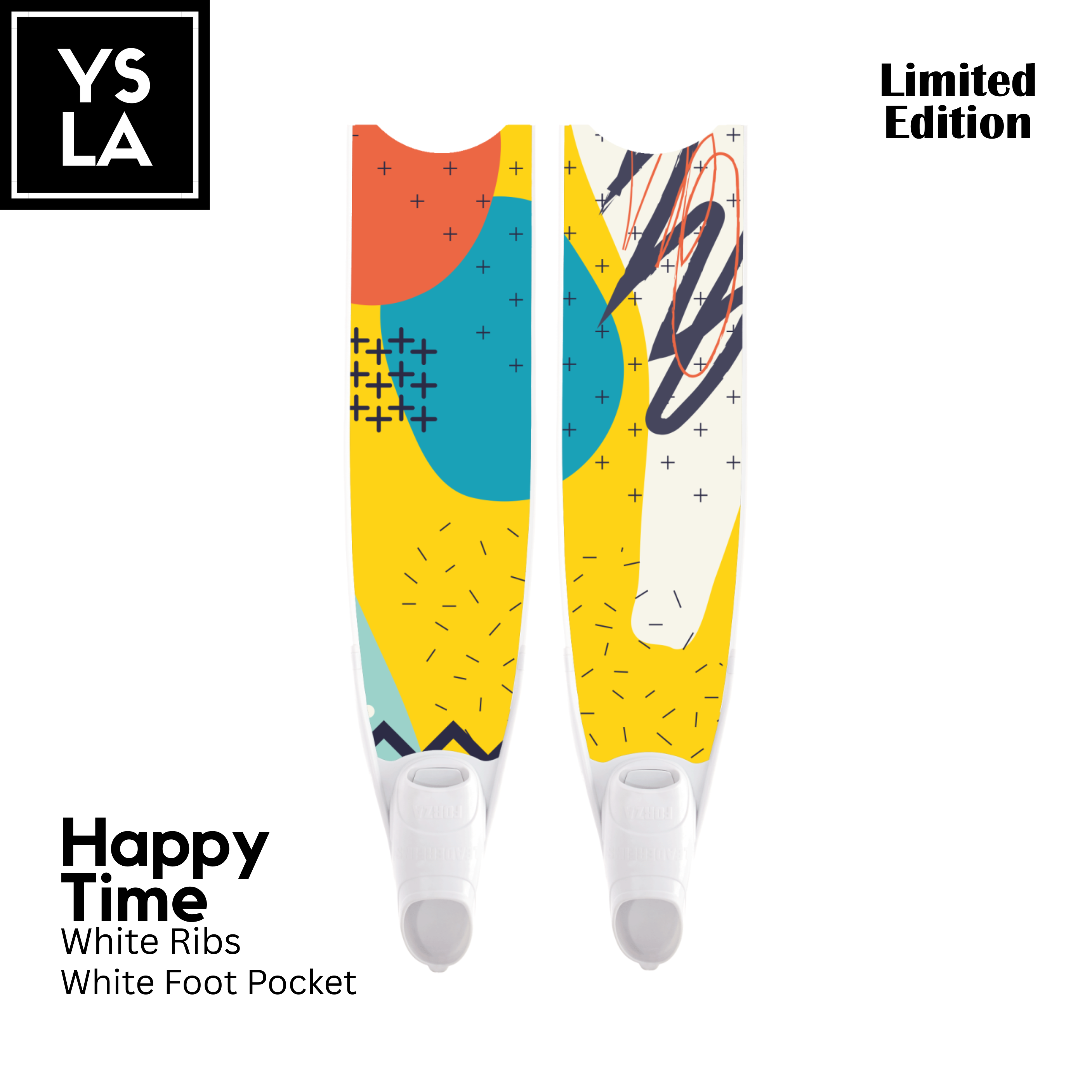 Leaderfins Carbon Fiber Long Fins with Long Span Foot Pocket