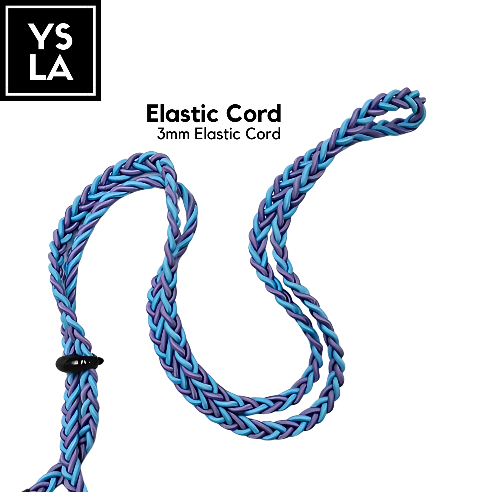 Braided Dual-Color Custom Diving Mask Strap with Mermaid Tail