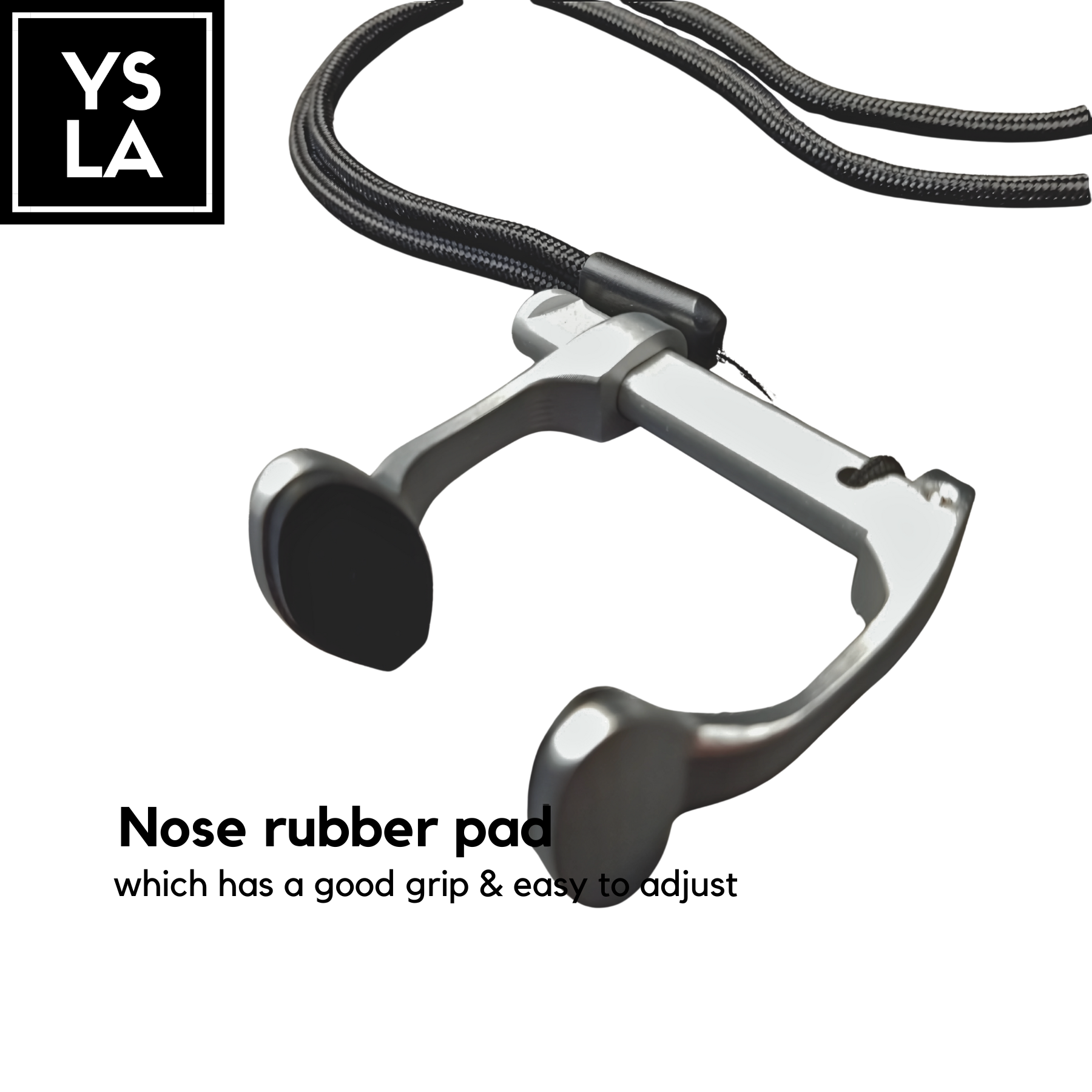 Big Dadi Aluminum Nose Clip with Black Case