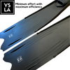 Ysla Wave Plastic Long Fin Blades only for Freediving
