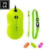 Marjaque Inflatable Open Water Buoy Air Dry Device Buoy Tow Float for Triathlon Swimming Highly Visible